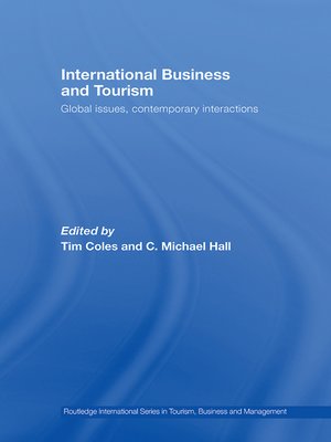 cover image of International Business and Tourism